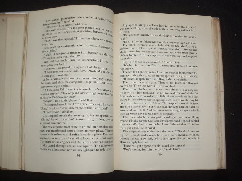 1948 THE SKY IS RED HARDCOVER BOOK BY GIUSEPPE BERTO - KD 9291
