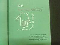 1943 NJ STATE TEACHERS COLLEGE YEARBOOK - MEMORABILIA - NEWARK - YB 568