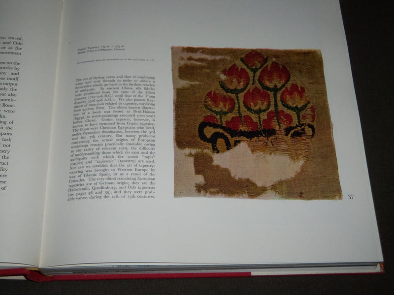 1965 GREAT TAPESTRIES HARDCOVER BOOK EDITED BY JOSEPH JOBE W/ SLIPCASE - I 1600