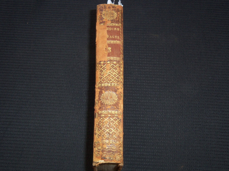 1808 HISTOIRE D'ESPAGNE BY P. C. BRIAND VOLUME NO. 3 - FRENCH - KD 7671