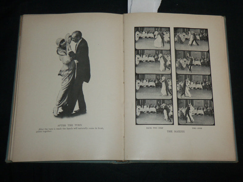 1914 MODERN DANCING HARDCOVER BOOK BY MR. & MRS. VERNON CASTLE - KD 6719