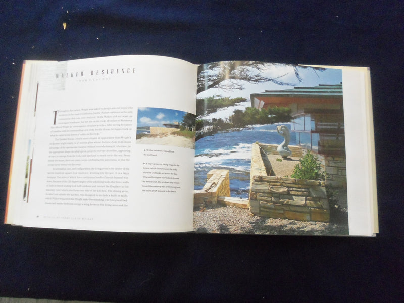 1994 DETAILS OF FRANK LLOYD WRIGHT, THE CALIFORNIA WORK HARDCOVER BOOK - KD 8593