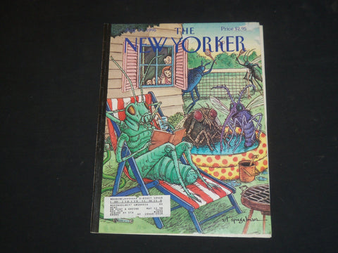1996 AUGUST 19 THE NEW YORKER MAGAZINE - ILLUSTRATED COVER - NY 1814