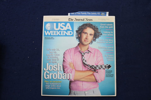2005 MAY 20-22 USA WEEKEND MAGAZINE - JOSH GROBAN COVER - E 18259