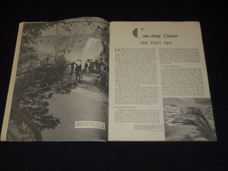 1950 THE NIAGARA STORY PICTORIAL GUIDE BY RAYMOND F. YATES - J 7933