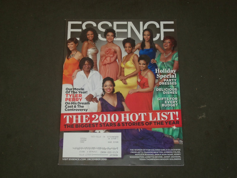 2010 DEC ESSENCE MAGAZINE - THE WOMEN OF FOR COLORED GIRLS COVER - B 1324