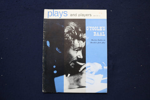 1963 APRIL PLAYS AND PLAYERS MAGAZINE - PETER O'TOOLE COVER - E 18861