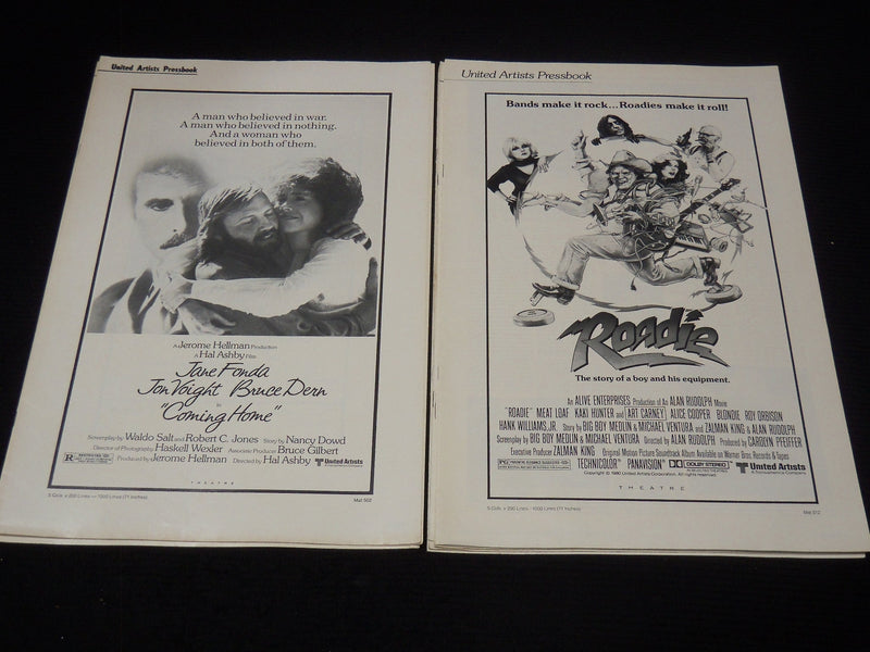 1970'S UNITED ARTISTS MOVIE PRESSBOOKS LOT OF 20 - O 3811
