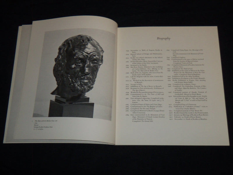 1969 RODIN BRONZES B. GERALD CANTOR ART COLLECTION CATALOGUE - J 8164