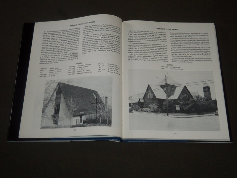 1985 THE EPISCOPAL DIOCESE OF NEW JERSEY BOOK BY REV. DAVID R. KING - KD 3917