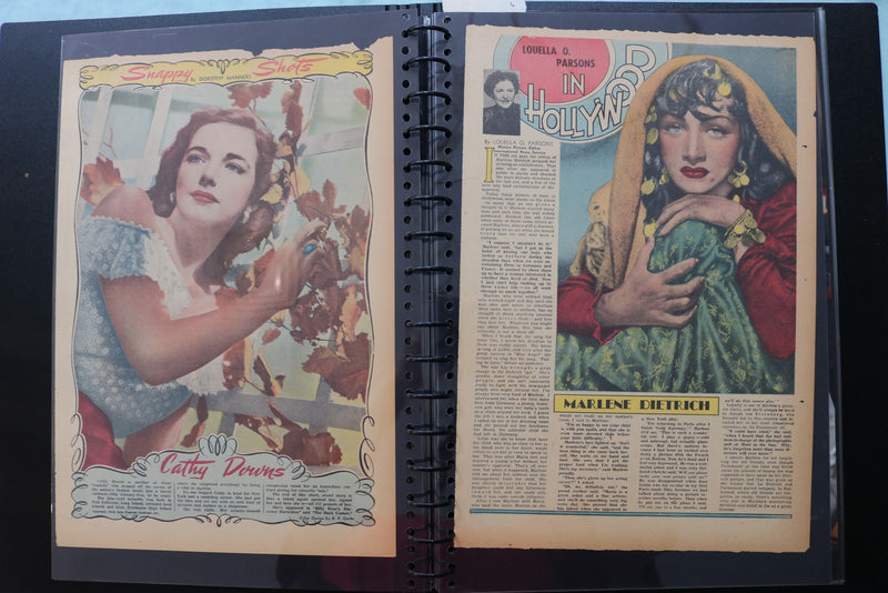 HOLLYWOOD STARS SCRAPBOOK - ANN SOTHERN - CARY GRANT - #66