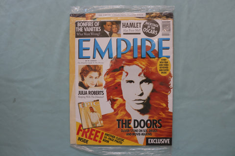 1991 MAY EMPIRE MAGAZINE - THE DOORS MOVIE - JULIA ROBERTS COVER - E 19560