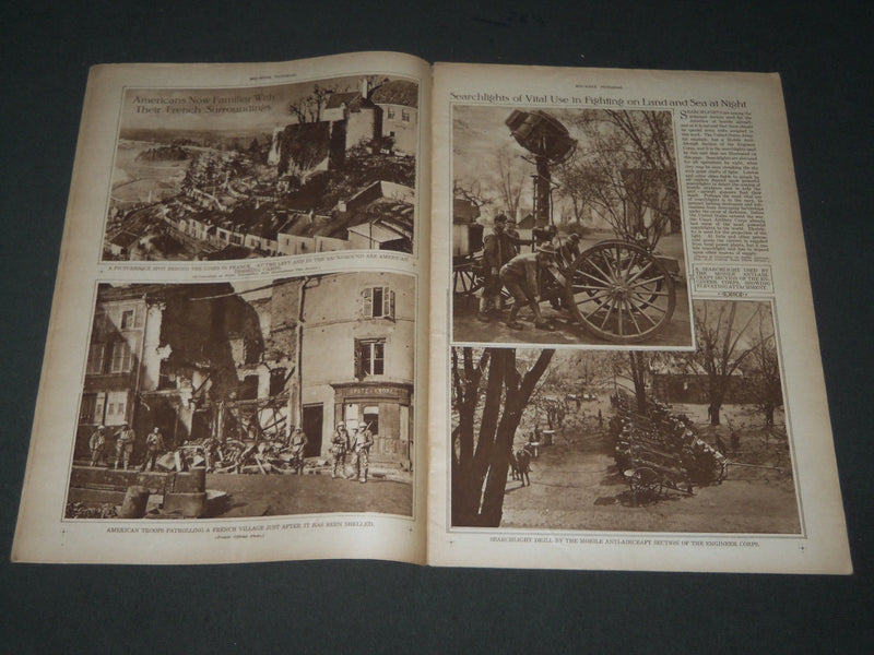 1918 JUN 27 MID-WEEK PICTORIAL MAGAZINE SECTION SCOTTISH TROOPS ACTION - NP 2858