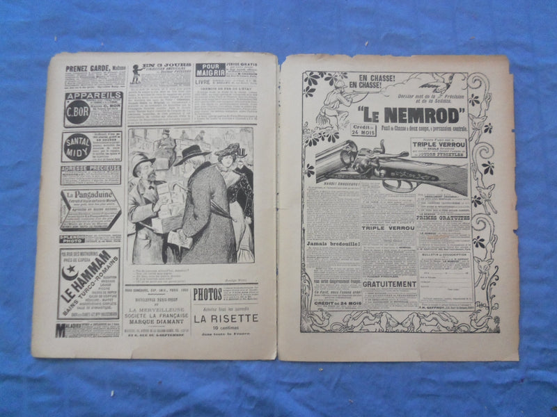 1902 NOV 15 LE SOURIRE MAGAZINE - ILLUSTRATED COMEDY - FRENCH TEXT - SP 4865E