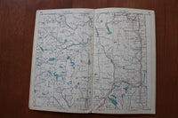 EARLY 1900'S MAPS AND GAZETTEERS MAGAZINE - LOT OF 18 - O 3901