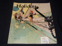 1946 AUGUST HOLIDAY MAGAZINE - NORMAN CORWIN AIRBORNE NICE FRONT COVER - E 1241