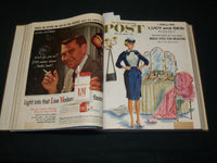 1958 MAY-JUNE SATURDAY EVENING POST MAGAZINE VOLUME - NORMAN ROCKWELL - KD 5956