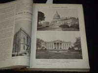 1908-1909 LA CONSTRUCTION MODERNE MAGAZINE BOUND VOLUME NO. 24
