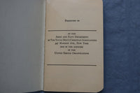 1941-1943 YMCA USO SERVICE BOOKS - LOT OF 2 - THINK - SCRIPTURE - K 735