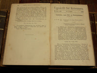 1876-1890 UGESKRIFT FOR RETSVAESEN DANISH BOUND VOLUMES LOT OF 16 - R 26