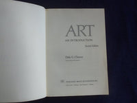 1972 ART AN INTRODUCTION SOFTCOVER BOOK BY DALE CLEAVER- SECOND EDITION- KD 8711