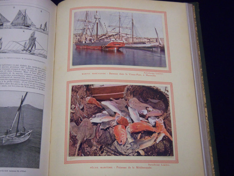 1913 LA MER BY G. CLERC-RAMPAL FRENCH VOLUME - NICE PHOTOS - 300 PAGES - KD 1774