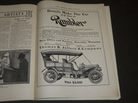1907 JULY THE HOUSE BEAUTIFUL MAGAZINE - GREAT PHOTOS & ADS - ST 386