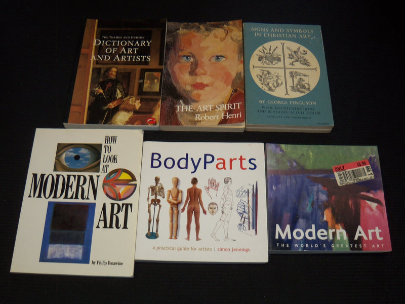 1960'S-2000'S ASSORTED SOFTCOVER ART BOOKS LOT OF 25 - KD 5U