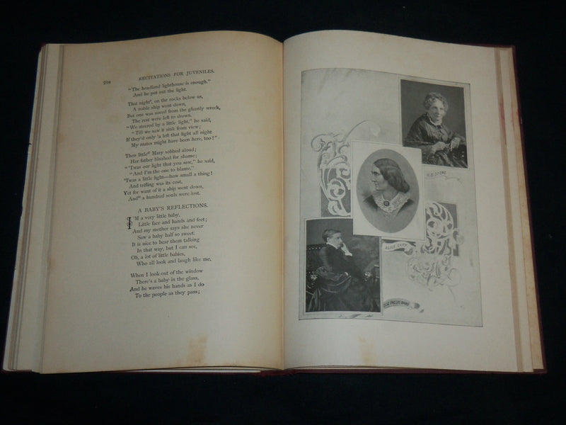 1900'S SUNDAY SCHOOL SPEAKER AND ENTERTAINER HARDCOVER BOOK - KD 6645