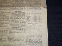 1885 JUNE 2 THE DAY NEWSPAPER - VICTOR HUGO FUNERAL - BASEBALL - NP 2152D