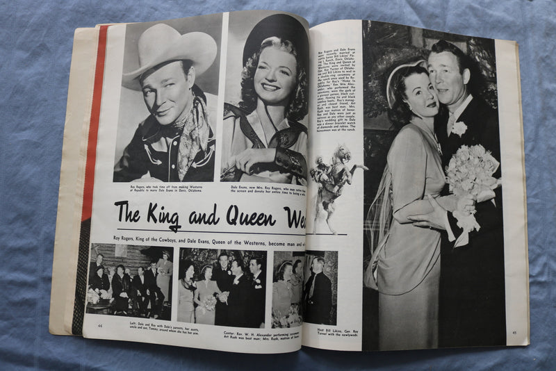 1948 APRIL MOVIE SHOW MAGAZINE - SUSAN HAYWARD COVER - ST 1003A