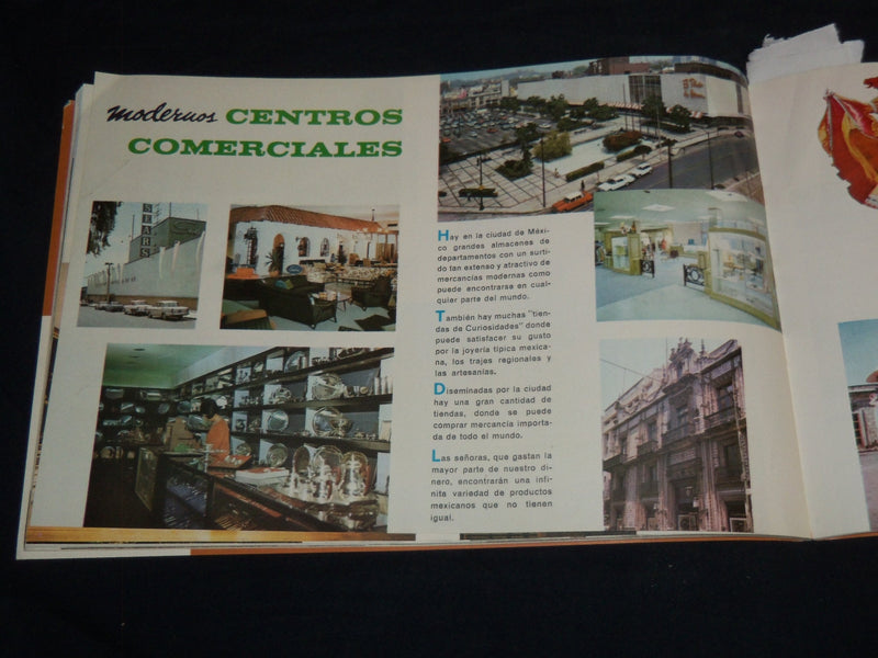 1968 MEXICO EL LUGAR IDEAL GUIDE BOOK - SPANISH - J 8576