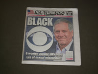 2018 JULY 28 NEW YORK POST NEWSPAPER - LES MOONVES ACCUSED OF SEXUAL MISCONDUCT