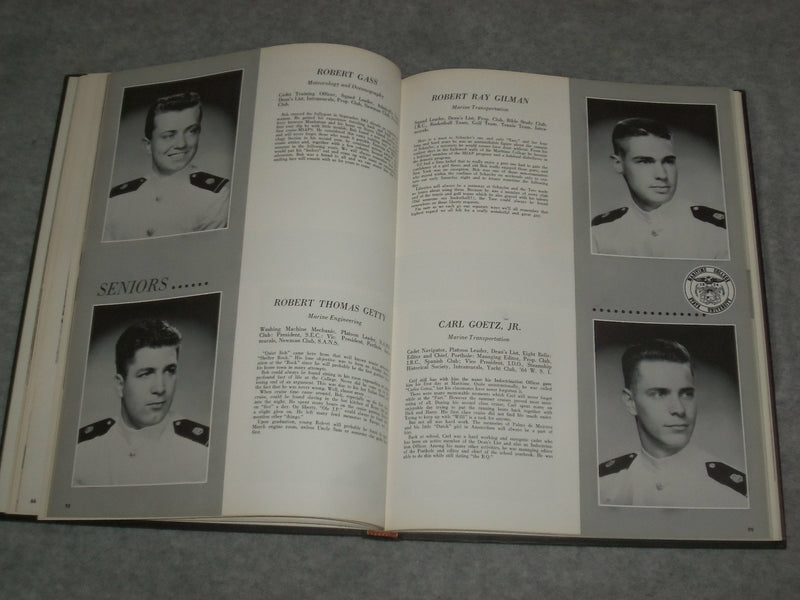 1965 EIGHT BELLS SUNY MARITIME COLLEGE YEARBOOK - FORT SCHUYLER, NY - YB 2037