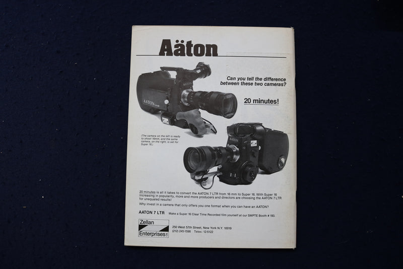 1982 NOVEMBER AMERICAN CINEMATOGRAPHER MAGAZINE - HAMMETT - E 17702