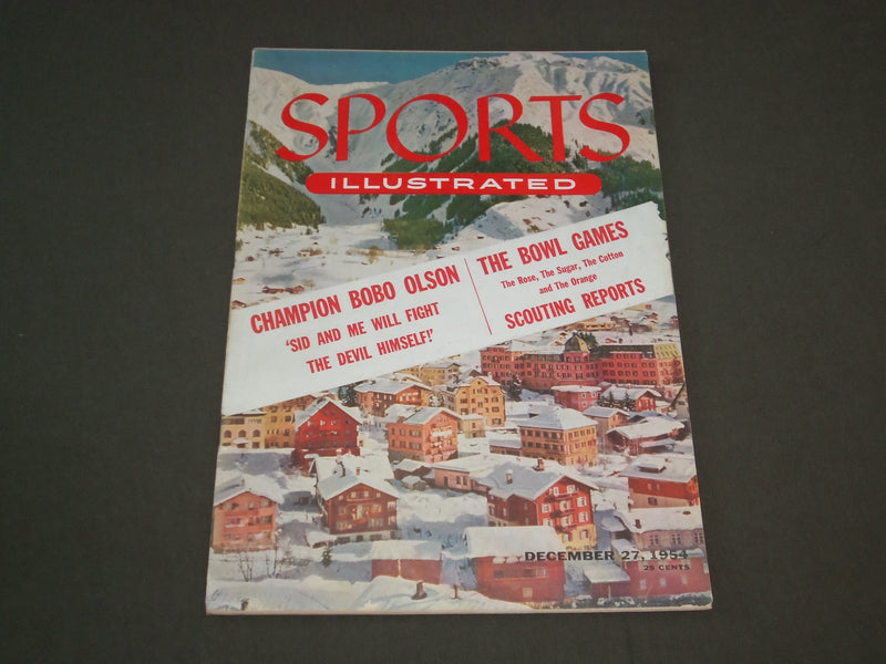 1954 DECEMBER 27 SPORTS ILLUSTRATED MAGAZINE - KLOSTERS - SP 8716
