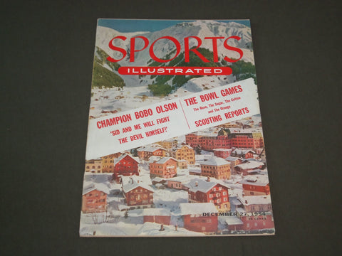 1954 DECEMBER 27 SPORTS ILLUSTRATED MAGAZINE - KLOSTERS - SP 8716