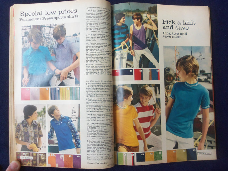 1971 EATON'S SUMMER SALE AND ITEMS OF SEASONAL INTEREST CATALOG - R 98N