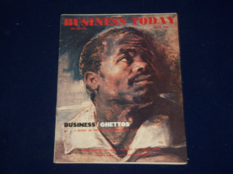 1968 WINTER BUSINESS TODAY MAGAZINE - BUSINESS/GHETTOS - SP 9798