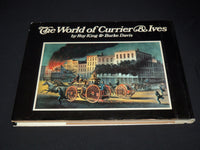 1968 THE WORLD OF CURRIER & IVES HARDCOVER BOOK BY ROY KING & DAVIS - R 731Y