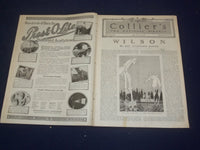 1916 OCTOBER 7 COLLIER'S MAGAZINE -WOODROW WILSON - RAY STANNARD BAKER - ST 6787
