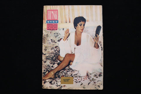 1963 JUNE 20 FILMSKI SVET MAGAZINE - ELIZABETH TAYLOR COVER - E 26377