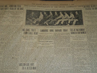 1906 SEPTEMBER 8 THE BOSTON HERALD - CAMBRIDGE ROWS HARVARD TODAY - BH 100