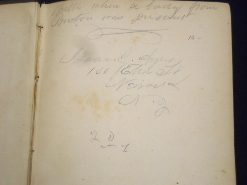 1868 THE VOTER'S TEXT BOOK POLITICAL HISTORY OF AMERICA BY JAMES HIATT - KD 3153