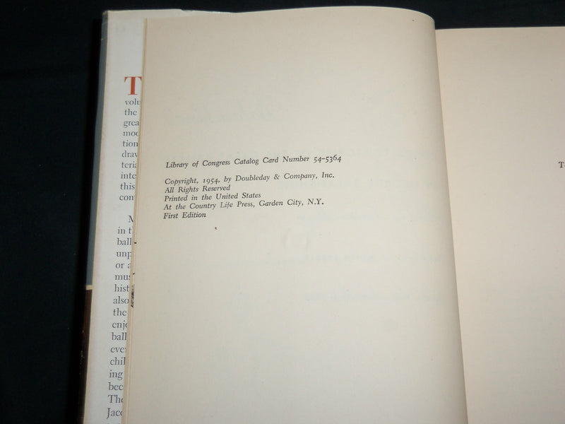 1954 BALANCHINE'S COMPLETE STORIES OF THE GREAT BALLETS HARDCOVER BOOK - KD 7032