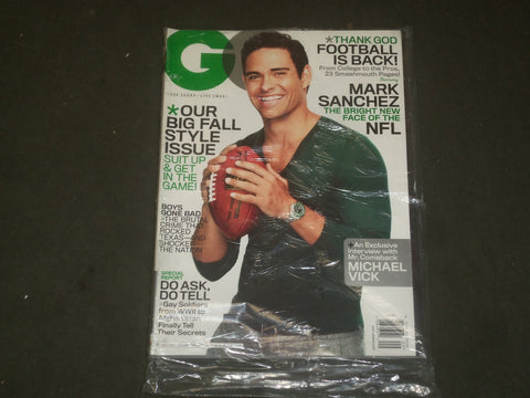 2011 SEPTEMBER GQ MAGAZINE - MARK SANCHEZ - B 2783