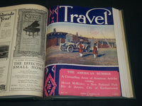 1916 NOV-1917 OCT TRAVEL MAGAZINE BOUND VOLUME - GREAT COVERS - KD 6006
