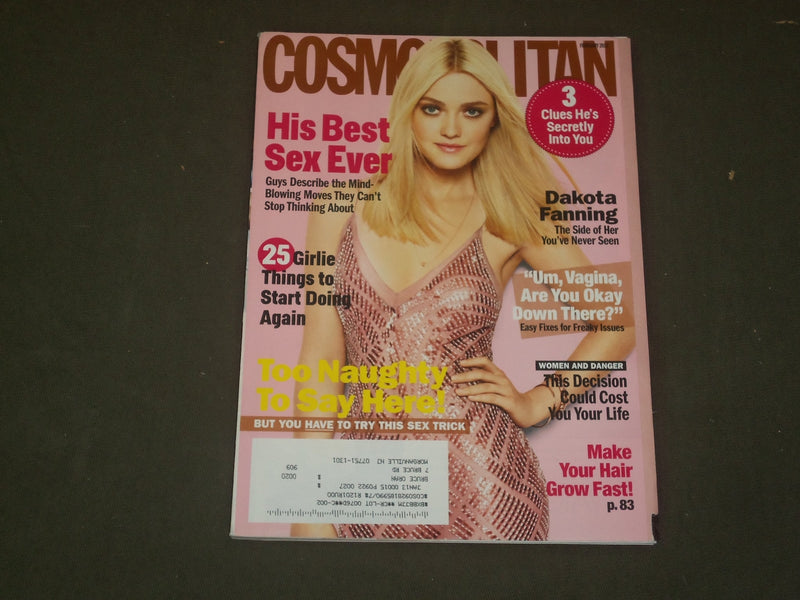 2012 FEBRUARY COSMOPOLITAN MAGAZINE - DAKOTA FANNING - B 1223