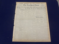 1918 APRIL 9 NEW YORK TIMES - GERMAN SHELL STORM BURSTS ON HAIG'S LINES- NT 8206