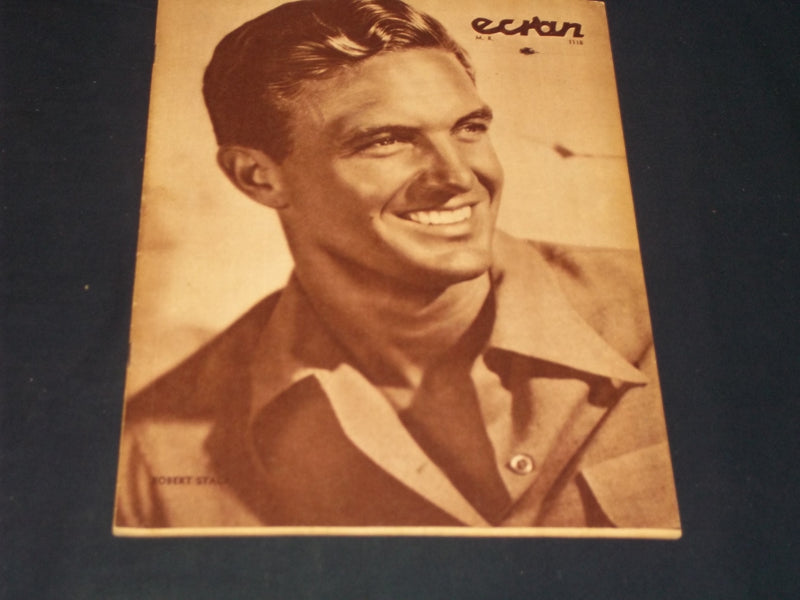 1952 JUNE 24 ECRAN SPANISH MAGAZINE - ROBERT STACK COVER - E 26096
